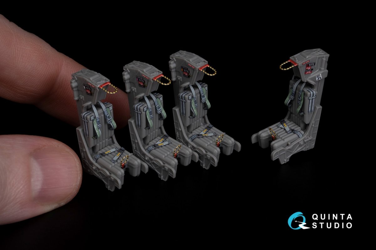 Intérieur imprimé en 3D et coloré sur papier décalcomanie (Kinetic) Quinta Studio QD48270 EA-6B Prowler (ICAP II) 1/48 – Bild 18