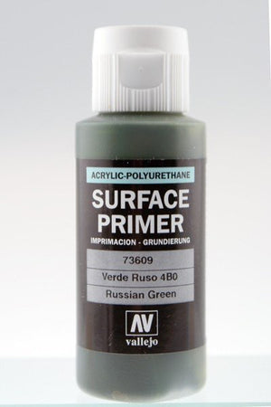 Apprêt de surface Vallejo 73609 Vert russe 60 ml.