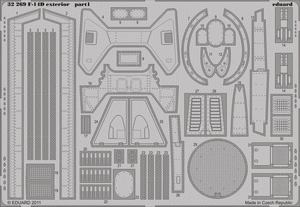 Eduard 32269 F-14D extérieur TRUMPETER (1/32)