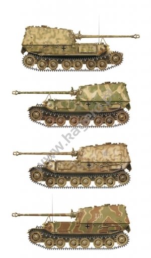 Kagero 15022 Panzerwaffe 1941-43 Partie 1 (décalcomanies) PL/EN – immagine 5