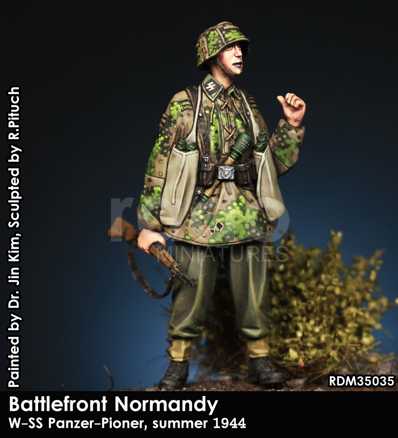 RADO Miniatures RDM35035 W-SS Panzer-Pioner, été 1944 1/35 