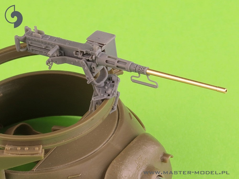 Master GM-35-073 Browning M2HB calibre .50 (12,7 mm) - pour montage sur anneau M49 (chariot D40721 / berceau D40733 / étui D40731 ou D90078) 1/35 – Bild 2