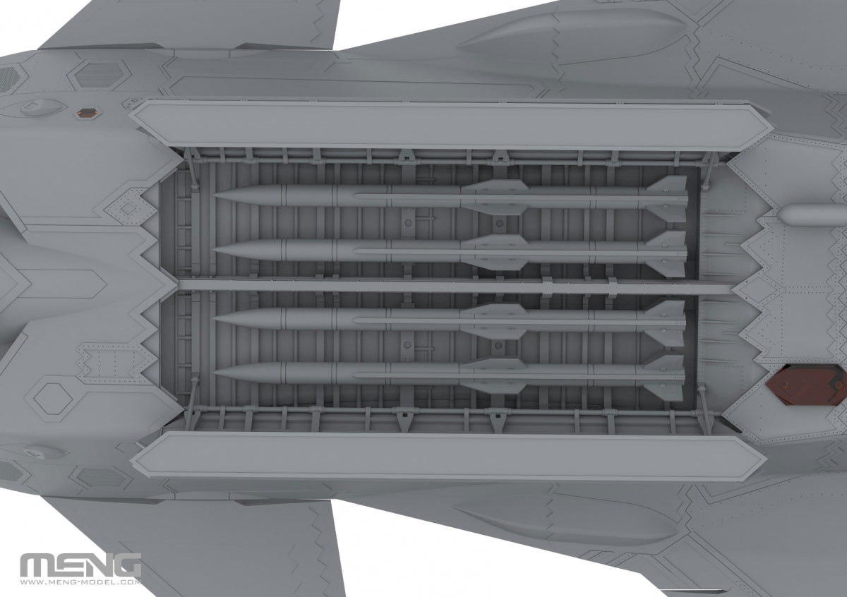 Meng LS-002 Chasseur furtif chinois J-20 1/48 – image 16