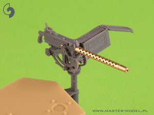Master GM-35-087 Browning M1919 A4 .30 cal (7,62mm) - z uchwytem plot. M20 (używany np. na M3 Stuart) lub z kołyską D7431 (np. M3 Scout Car) 1/35 – zdjęcie 9