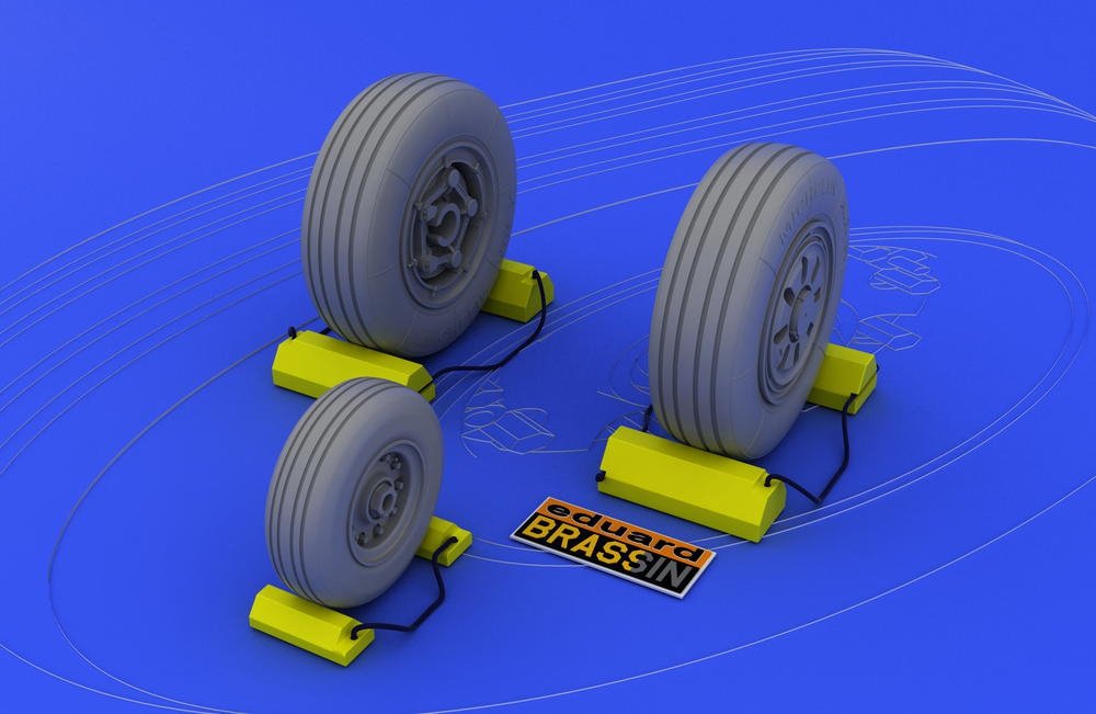 Roues Eduard 648017 F-22A 1/48 (Hasegawa)