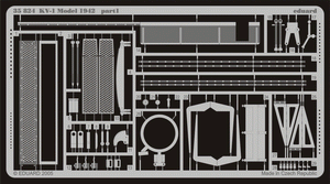 Eduard 35824 KV-1 Modèle 1942 1/35 Trumpeter