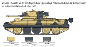 Italeri 6592 Crusader Mk. III with British Crew 1/35 – zdjęcie 7