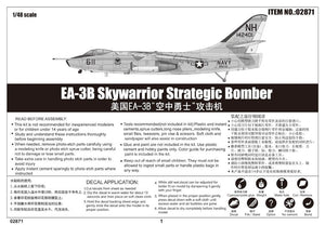 Trumpeter 02871 EA-3B Skywarrior Bombardier stratégique – image 2