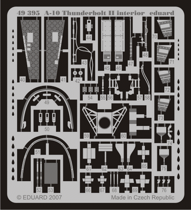 Intérieur Eduard 49395 A-10 1/48 Hobby Boss – Bild 2