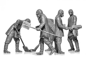 ICM 35903 Tchernobyl 3. Nettoyeurs de décombres (5 figurines) 1/35 – Bild 5