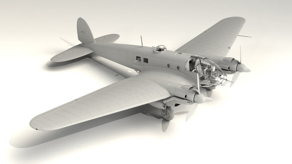 ICM 48264 He 111H-20, bombardier allemand de la Seconde Guerre mondiale, échelle 1/48 – image 2