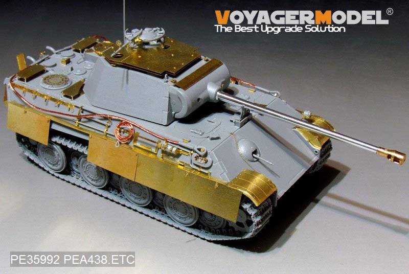 Maquette Voyager PEA438, char antiaérien allemand Panther A/G Pz.Rgt.26 de la Seconde Guerre mondiale (pour TAKOM 2119/2120/2121), échelle 1/35 – image 3