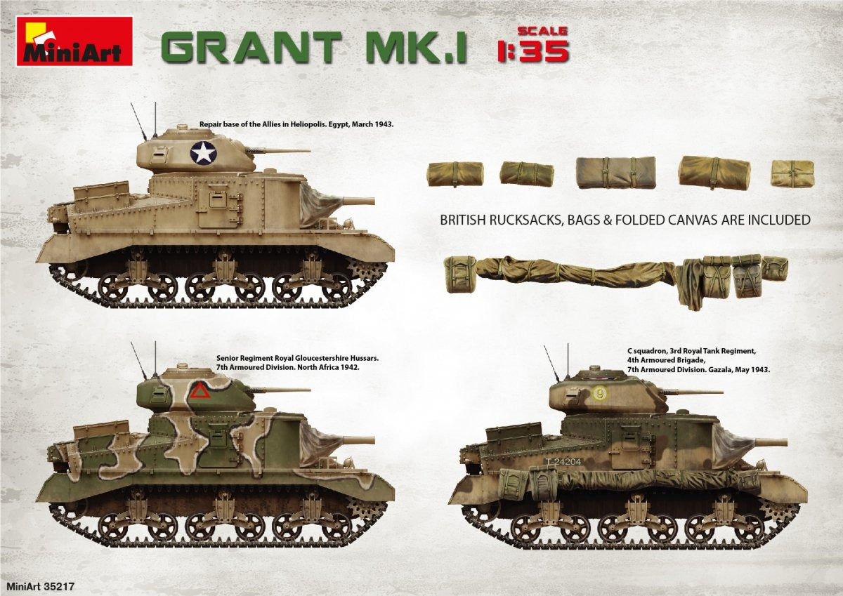 MiniArt 35217 Grant Mk.I avec intérieur 1/35 – image 23