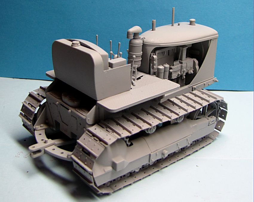 Tracteur chenillé américain Mirror Model 35850 (véhicule militaire à chenilles) à l&amp;#39;échelle 1/35 – image 4