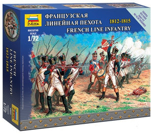 Zvezda 6802 Infanterie de ligne française (1812-1815) 1/72