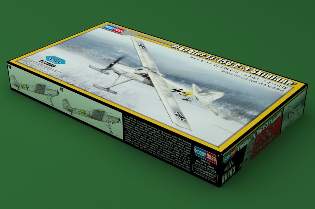 Hobby Boss 80183 Fieseler Fi-156 C-3 avion à skis 1/35 – image 2