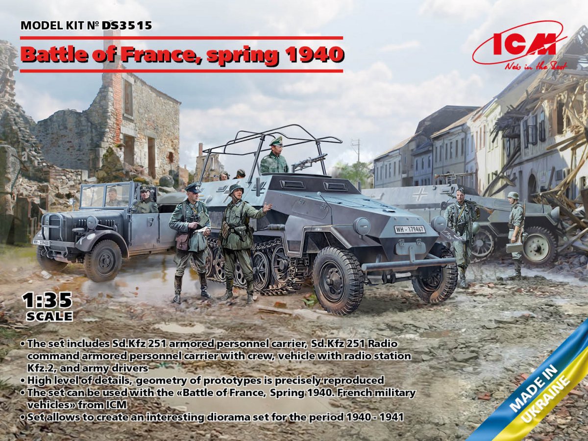 ICM DS3515 Bataille de France, printemps 1940 1/35