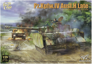 Border Modèle BT-050 Pz.Kpfw.IV Ausf.H Fin 1/35
