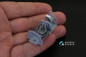 Intérieur imprimé en 3D et coloré sur papier décalcomanie Quinta Studio QD48023 La-9 (pour kit ARK) 1/48  – image 6