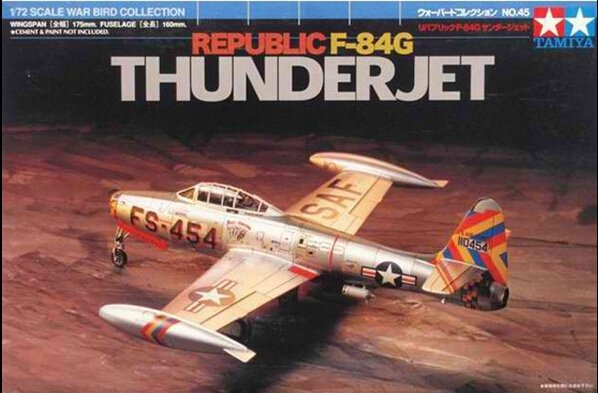 Tamiya 60745 République F-84G Thunderjet (1/72)