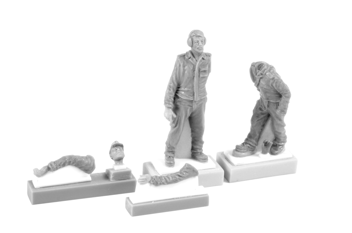 CMK F48360 Équipe au sol Viggen (2 figurines) 1/48
