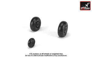 Armory Models AW72202 Junkers Ju 88 (roues tardives avec pneus lestés) 1/72 – imagen 4