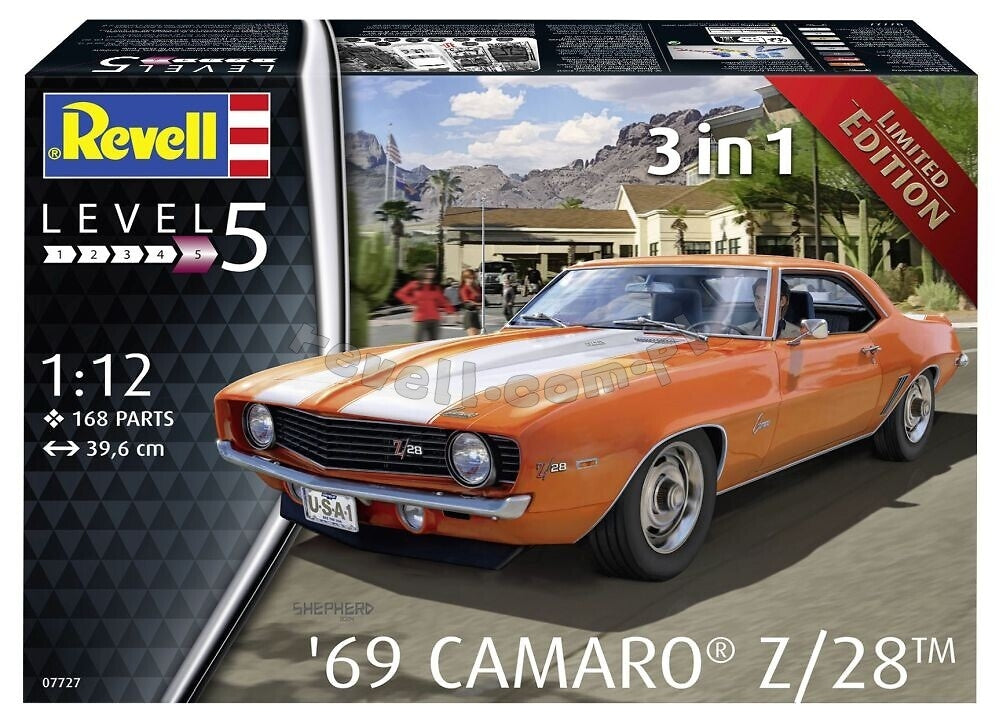 Revell 07727 Camaro Z/28 69&amp;#39; 1/12 – image 2