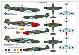 Maquette AZ7801 Bf 109E-1 « Campagne de Pologne » au 1/72 – immagine 2