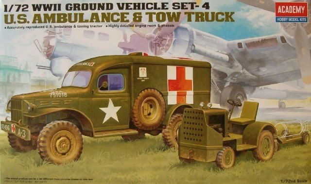 Maquette Academy 13403 Ambulance/Dépanneuse américaine Seconde Guerre mondiale 1/72