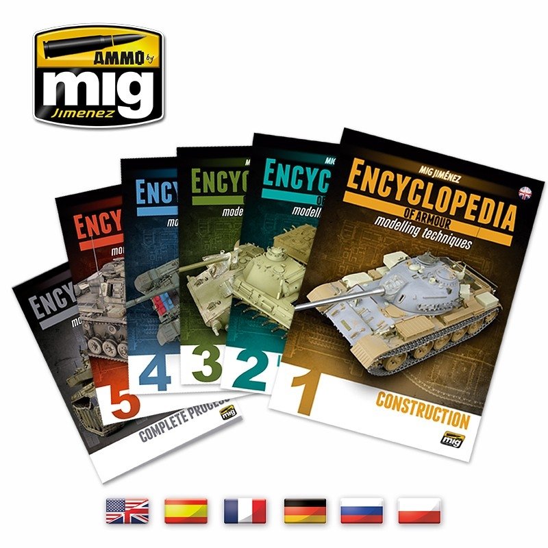 Ammo of Mig 6149BE COMPLETE ENCYCLOPEDIA OF BLORDING MODELLING TECHNIQUES EN without case/not case 