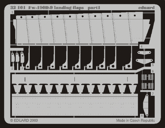 Maquette Eduard BIG3201 Fw 190D au 1/32 Hasegawa – Bild 2