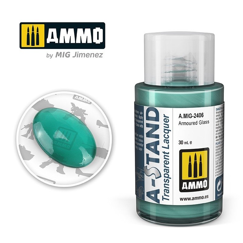 Ammo of Mig 2406 A-STAND Armored Glass 30ml