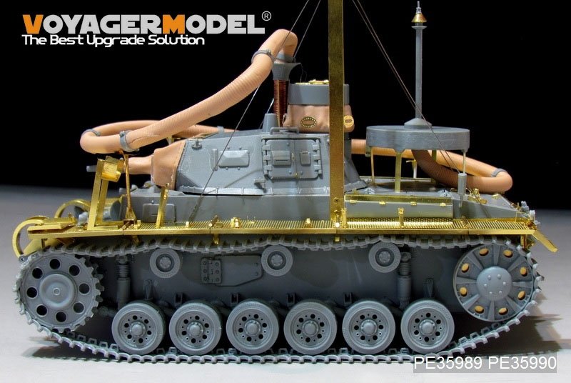 Voyager Model PE35990 WWII German Pz.KPfw.III Ausf. FH Fenders For DRAGON 1/35 – image 3