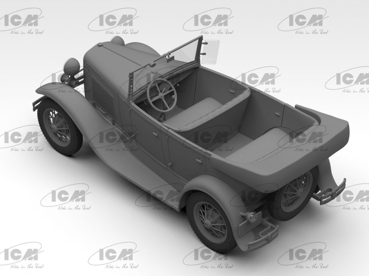 ICM 24051 Modèle A Standard Phaeton (années 1930) Voiture de tourisme américaine 1/24 – immagine 12