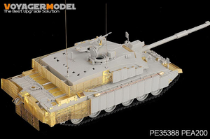 Maquette Voyager PEA200 Char de combat principal britannique moderne Challenger 2 à blindage à lames (pour TRUMPETER 001522) 1/35 – image 2