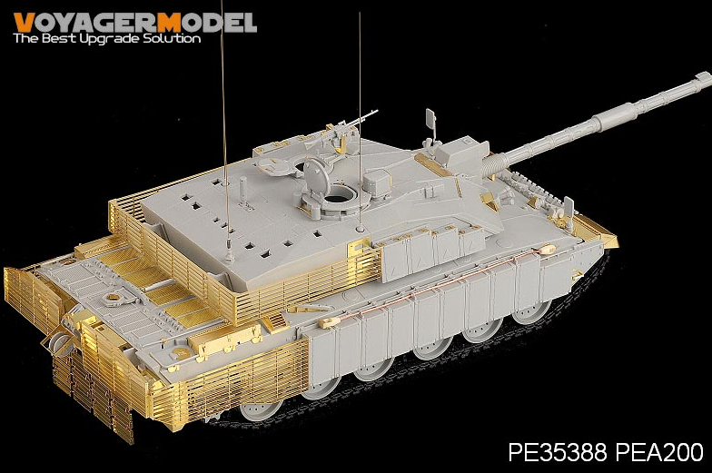 Maquette Voyager PEA200 Char de combat principal britannique moderne Challenger 2 à blindage à lames (pour TRUMPETER 001522) 1/35 – image 2
