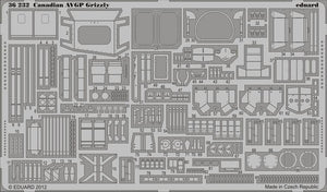 Eduard 36232 Grizzly canadien AVGP 1/35 Trumpeter