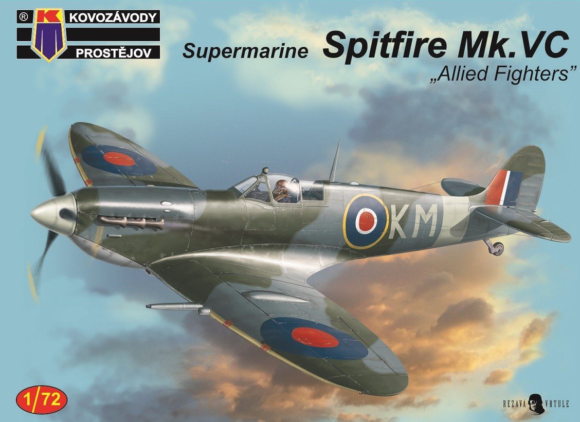 Kovozavody Prostejov KPM0124 Spitfire Mk.Vc Combattants alliés 1/72