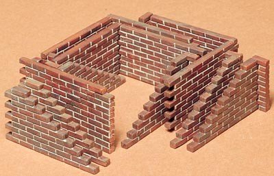Tamiya 35028 Ensemble de mur de briques (1/35) – imagen 2