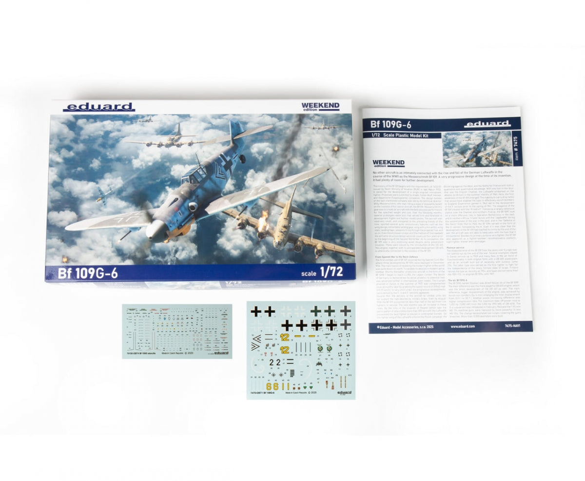 Eduard 7475 Bf 109G-6 - Édition Week-end 1/72  – Bild 6