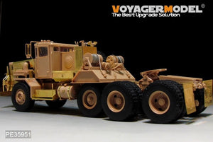 Voyager Model PE35951 Semi-remorque pour engins lourds M911 C-HET et M747 de l&amp;#39;armée américaine moderne pour MENG SS-013 1/35 – immagine 13