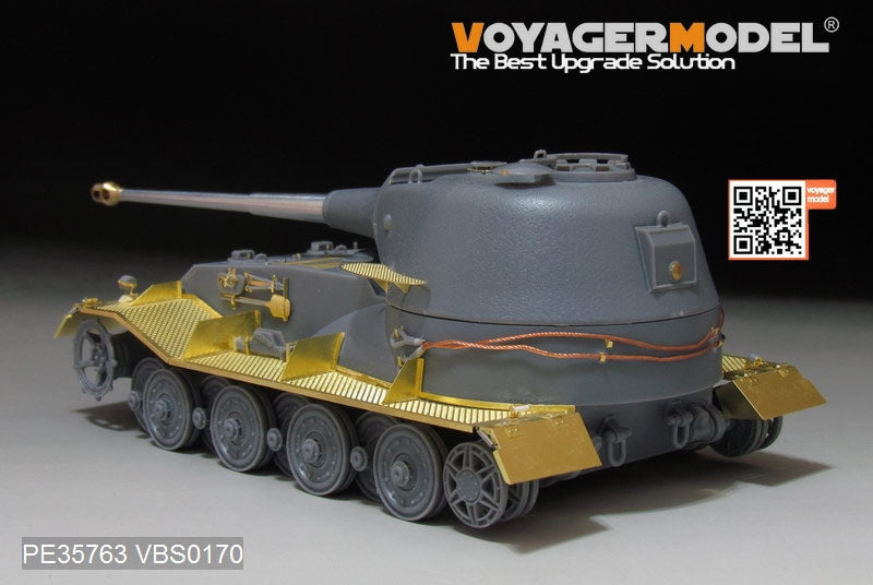 Maquette Voyager PE35763, char super lourd allemand Pz.Kpfw.VII VK7201(K) de la Seconde Guerre mondiale, compatible avec les modèles FUMAN FM031 et Amusing Hobby 35A007 à l&amp;#39;échelle 1/35. – image 3