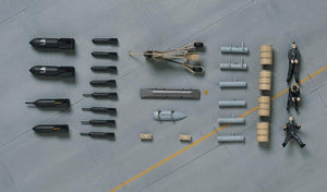 Figurines et équipements de pilotes de la Luftwaffe Hasegawa X48-9 (Seconde Guerre mondiale, échelle 1/48) – immagine 2