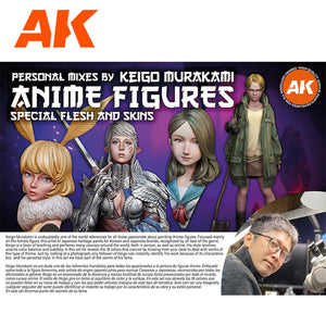 AK Interactive AK11765 SIGNATURE SET – KEIGO MURAKAMI PERSONAL MIXES – KIT DE PEINTURE FIGURINES ANIME 18x17 ml – image 4