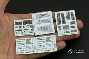 Intérieur imprimé en 3D et coloré sur papier décalcomanie Quinta Studio QD48341 F-4G (première génération) (Meng) 1/48 – image 4