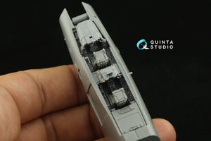 Intérieur imprimé en 3D et coloré sur papier décalcomanie Quinta Studio QD72031 F-14D (GWH) 1/72 – image 4