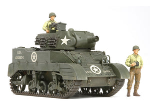 Tamiya 35312 US Howitzer Motor Carriage M8 Awaiting Orders Set (avec 3 figurines) (1/35)