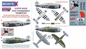 Montex K32284 P-47D RAZORBACK 1/32