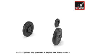 Roues Armory Models AW72409 EE Lightning avec pneus lestés, échelle 1/72 (début) – image 3