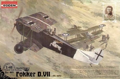 Roden 421 Fokker D.VII (Alb, début) Première Guerre mondiale 